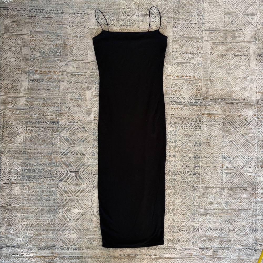 Naked Wardrobe Midi Bodycon Dress